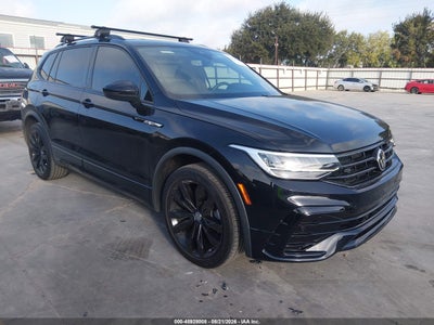 3VVCB7AX0NM****** · 2022 VOLKSWAGEN TIGUAN 2.0T SE R-LINE BLACK