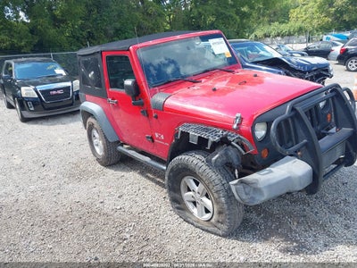 1J4FA24138L****** · 2008 JEEP WRANGLER X
