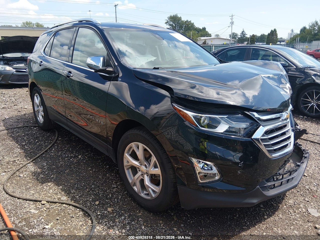 2GNAXNEV9M6****** · 2021 CHEVROLET EQUINOX FWD PREMIER