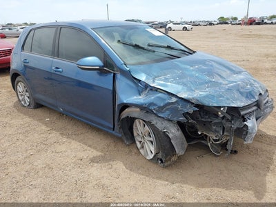 2017 VOLKSWAGEN GOLF TSI S 4-DOOR/TSI SE 4-DOOR/TSI SEL 4-DOOR/TSI WOLFSBURG EDITION 4-DOOR