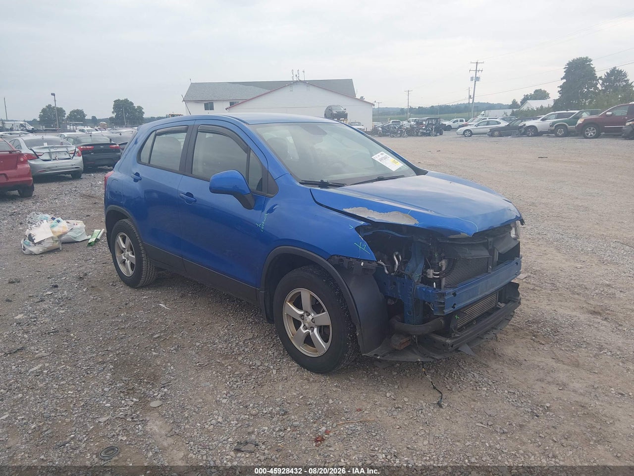 KL7CJPSB5FB****** · 2015 CHEVROLET TRAX LS