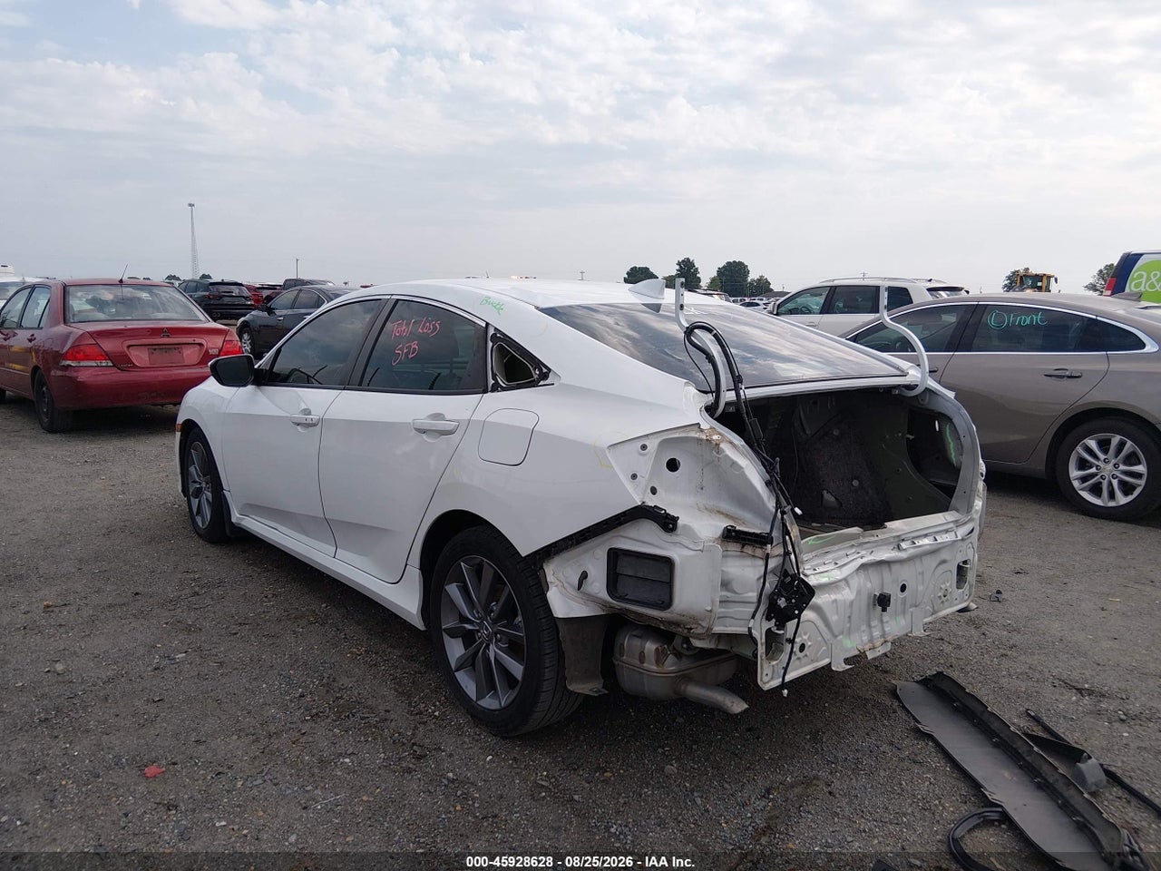 2019 HONDA CIVIC EX-L · 3/4
