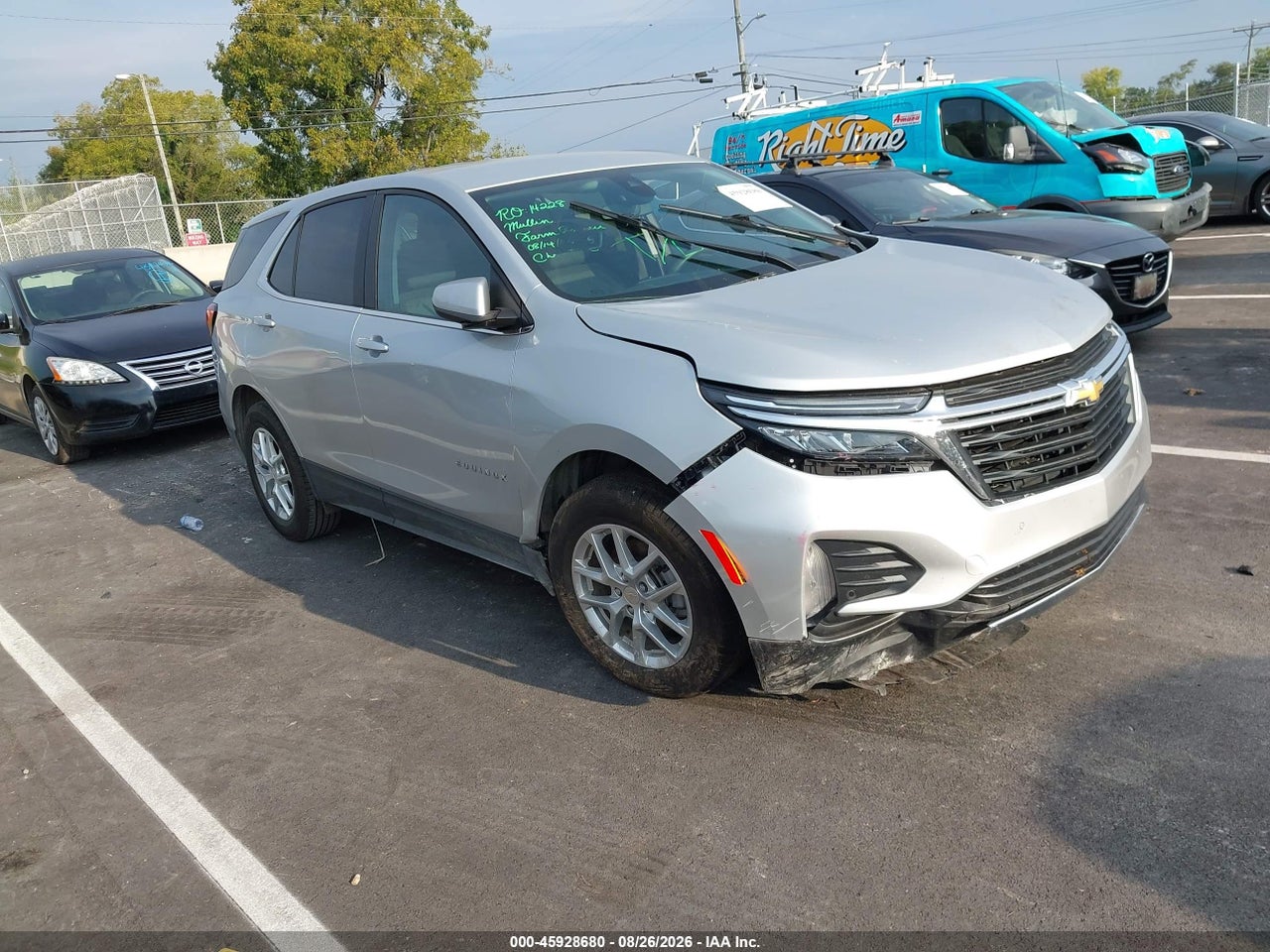 3GNAXTEV9NL****** · 2022 CHEVROLET EQUINOX AWD 2FL
