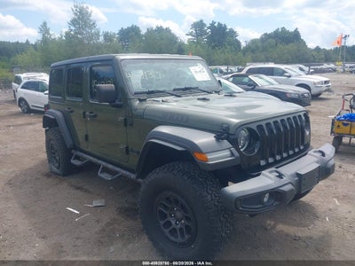 2023 JEEP WRANGLER 4-DOOR WILLYS 4X4