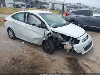 KMHCT4AE8HU****** · 2017 HYUNDAI ACCENT SE