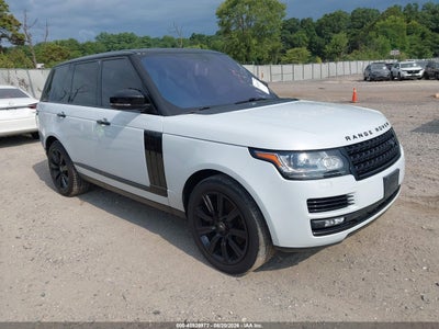 SALGS2KF9GA****** · 2016 LAND ROVER RANGE ROVER 3.0L V6 TURBOCHARGED DIESEL HSE TD6