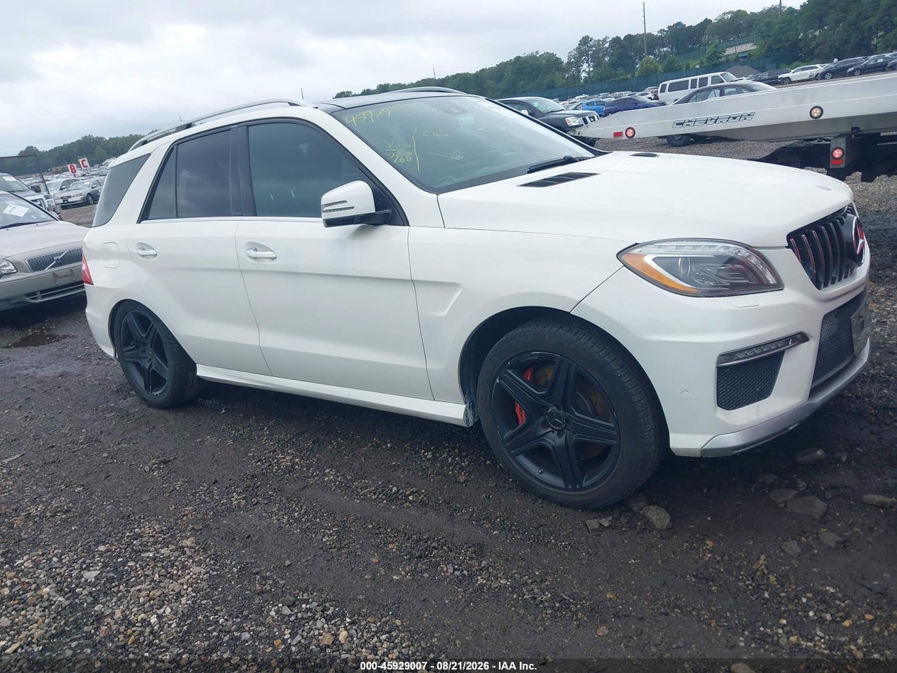 2012 MERCEDES-BENZ ML 63 AMG 4MATIC