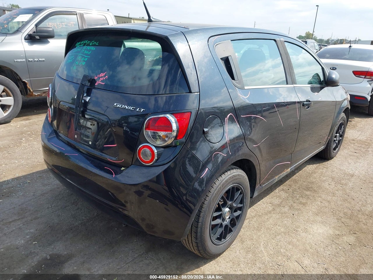 2014 CHEVROLET SONIC LT AUTO · 4/11