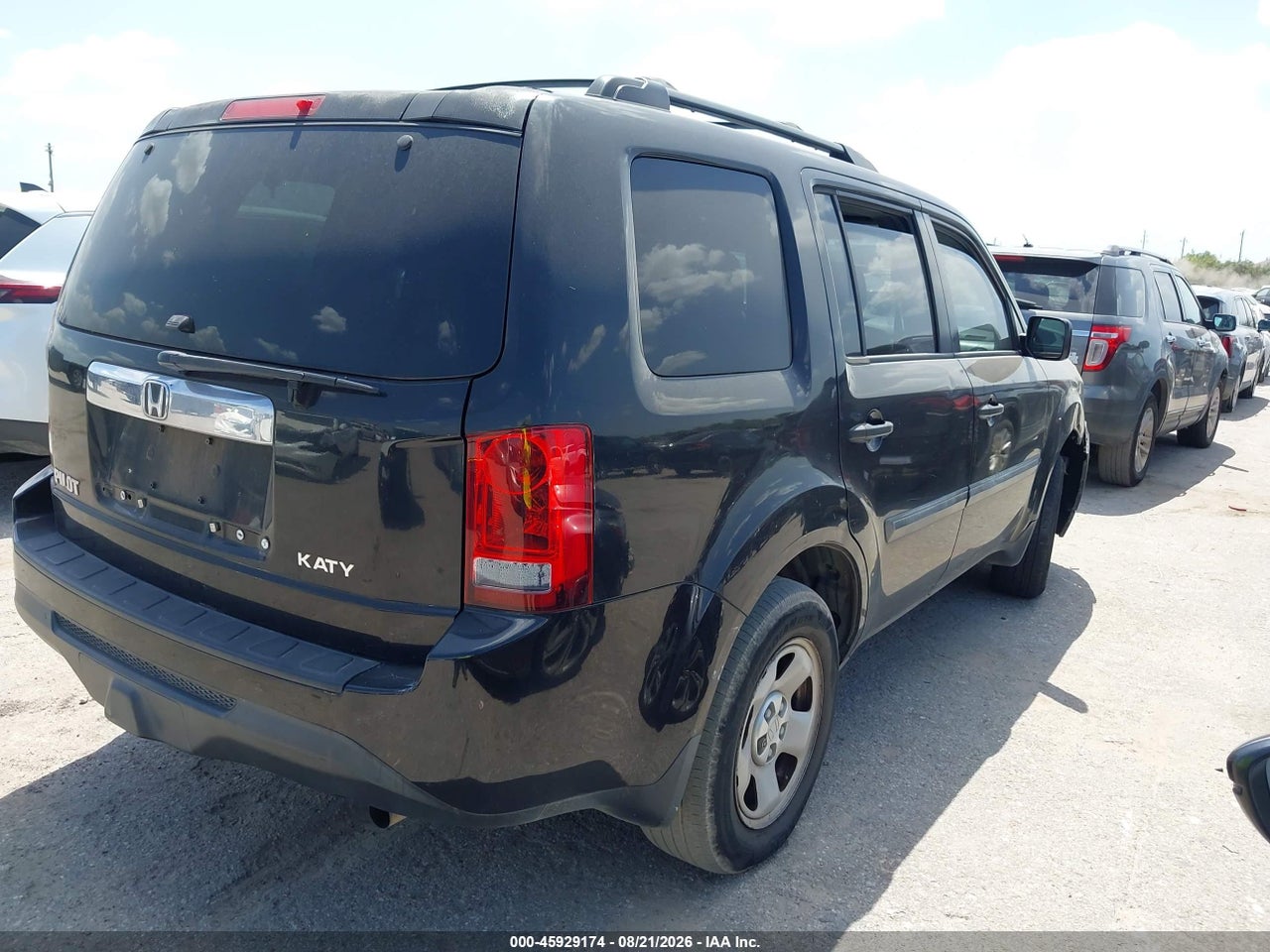 2012 HONDA PILOT LX · 4/11