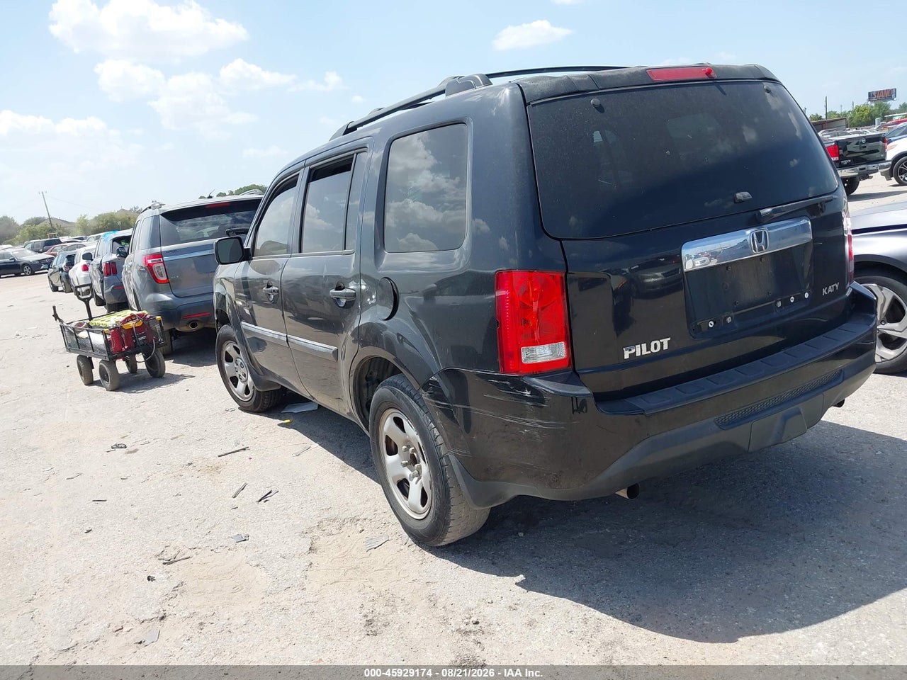 2012 HONDA PILOT LX · 3/11