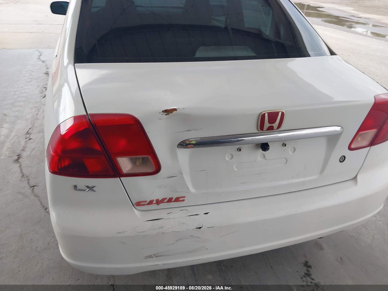 2002 HONDA CIVIC LX · 6/11