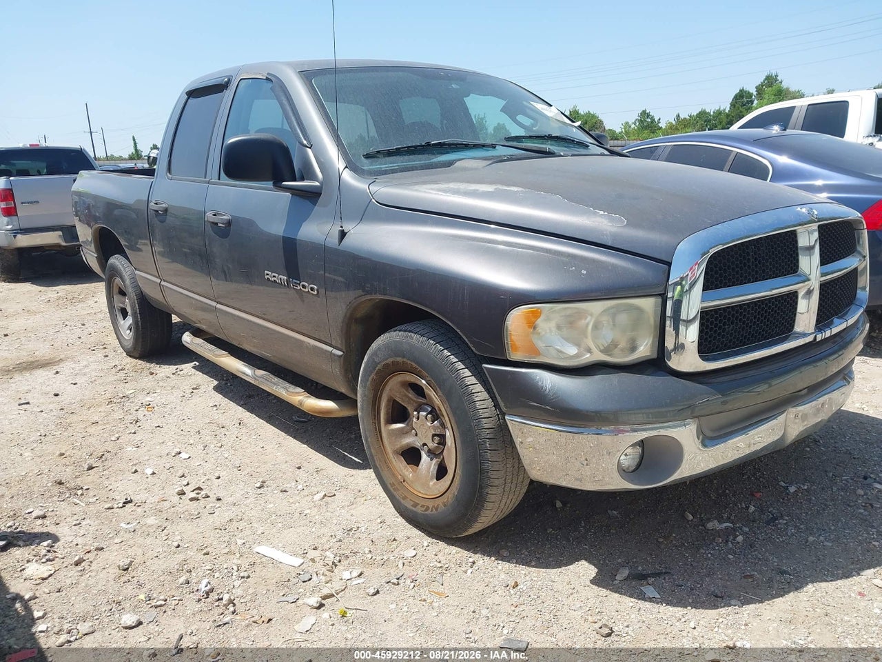 1D7HA18N63S****** · 2003 DODGE RAM 1500 SLT/LARAMIE/ST