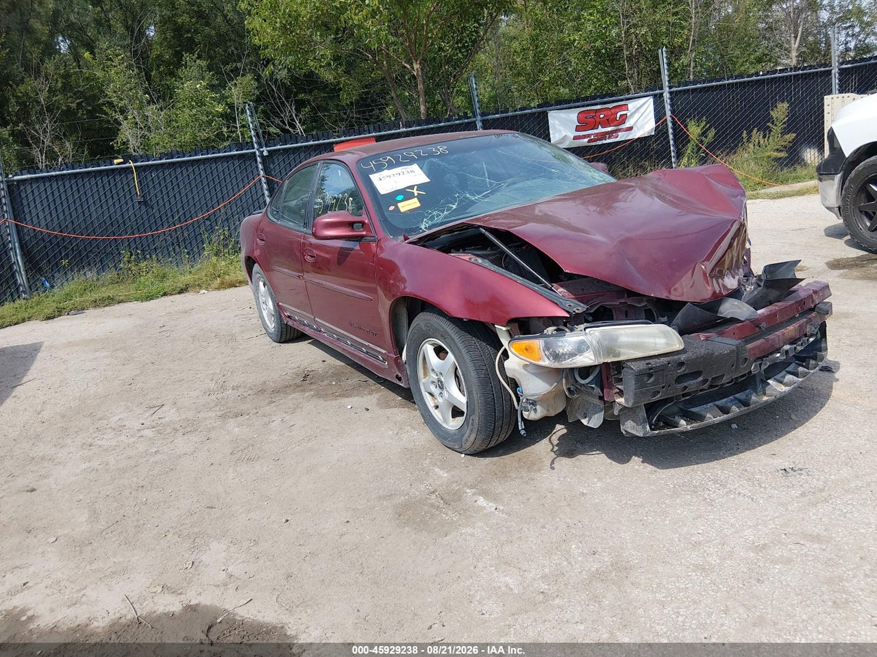 1G2WP52K82F****** · 2002 PONTIAC GRAND PRIX GT