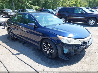 1HGCR2F52GA****** · 2016 HONDA ACCORD SPORT