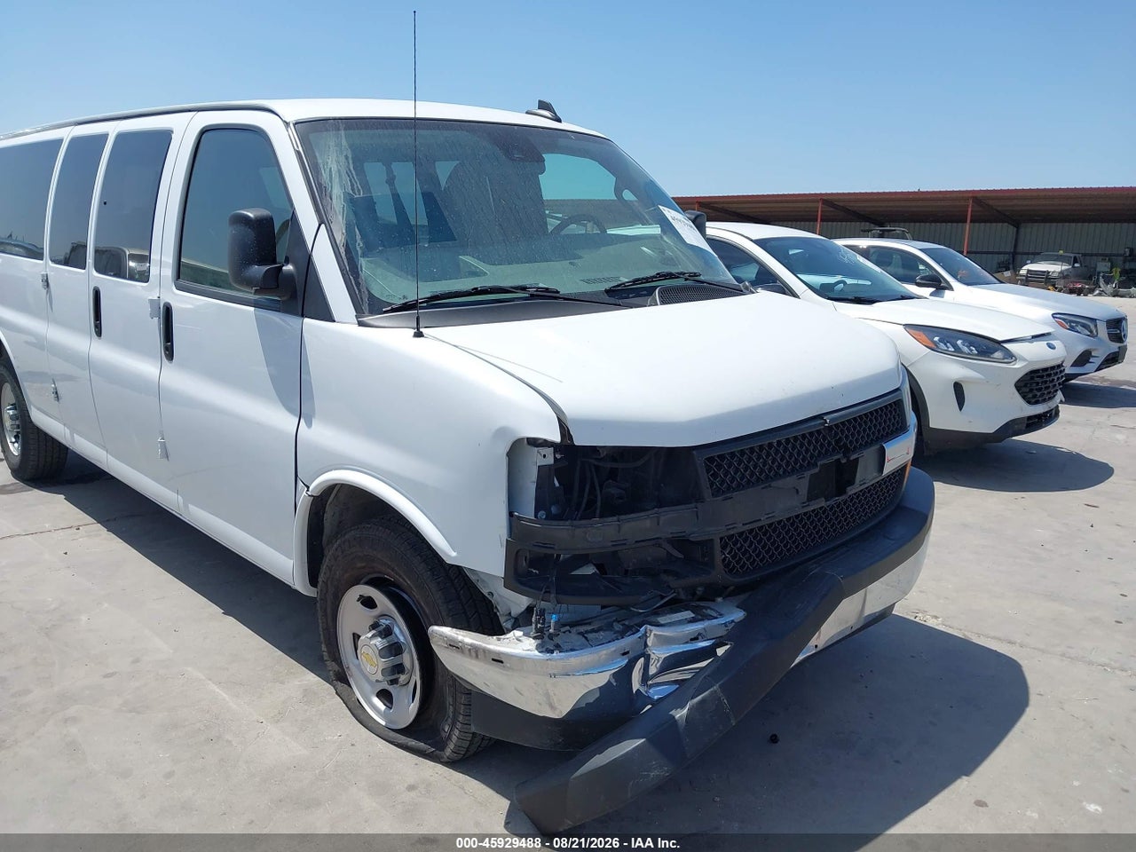 2025 CHEVROLET EXPRESS PASSENGER RWD 3500 EXTENDED WHEELBASE LT · 6/11