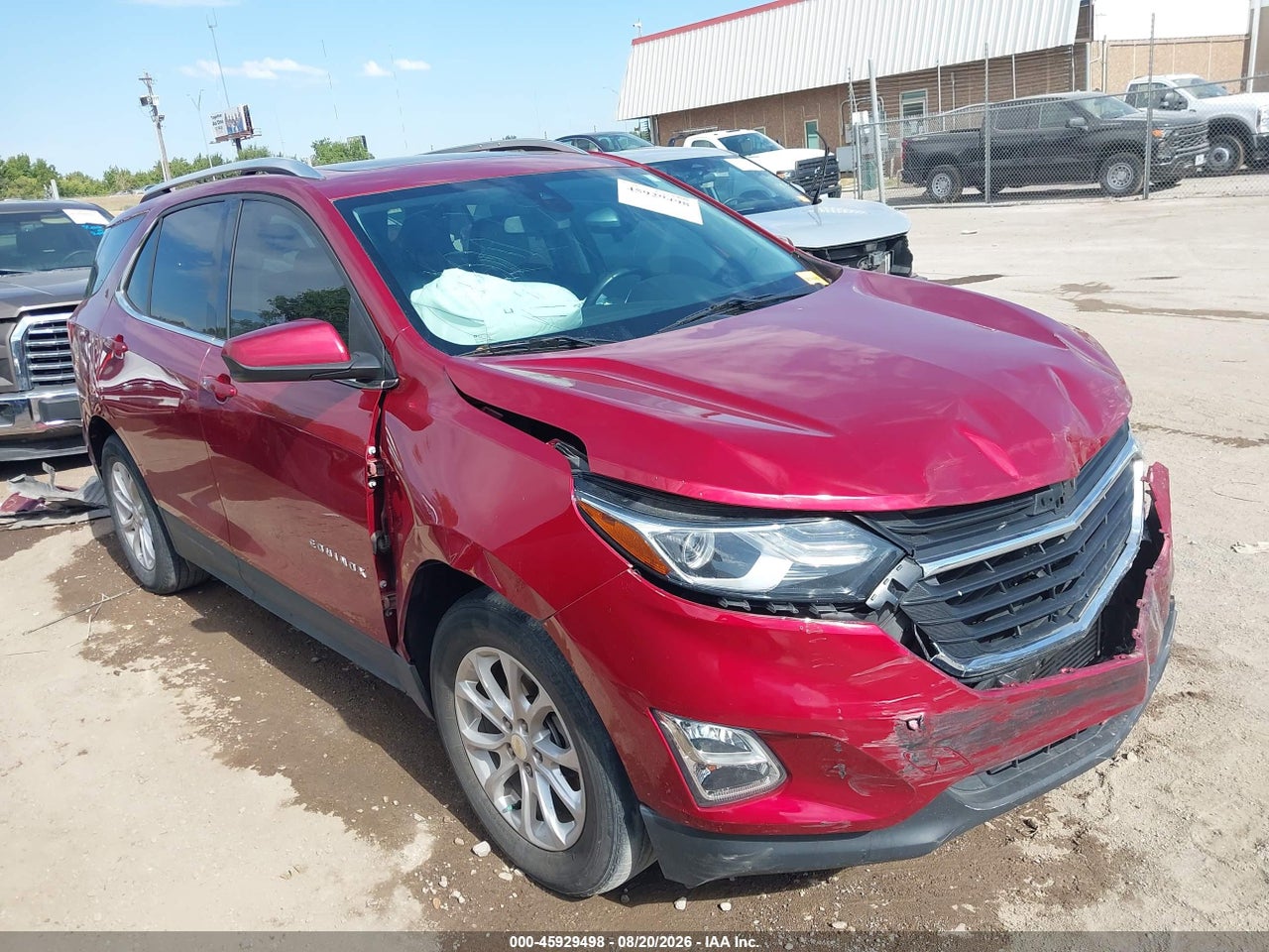 3GNAXUEV6LS****** · 2020 CHEVROLET EQUINOX AWD LT 1.5L TURBO