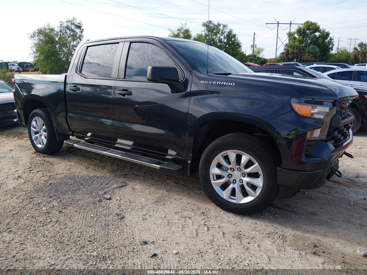 1GCPABEK3NZ****** · 2022 CHEVROLET SILVERADO 1500 2WD  SHORT BED CUSTOM