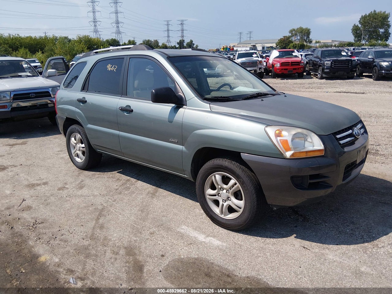 KNDJE723977****** · 2007 KIA SPORTAGE LX V6