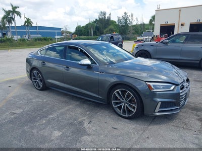 WAUC4CF54JA****** · 2018 AUDI S5 3.0T PREMIUM PLUS