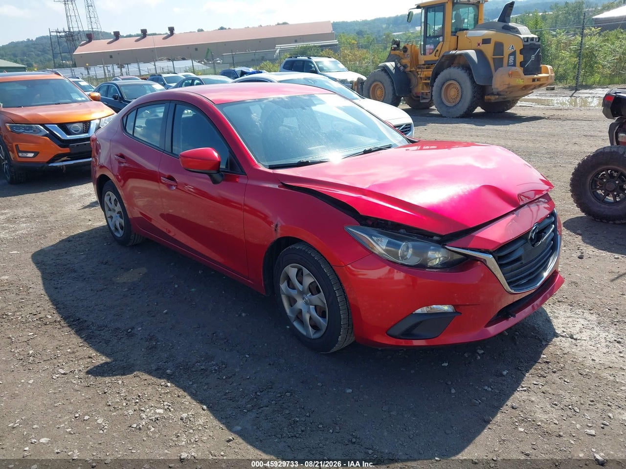 JM1BM1U76E1****** · 2014 MAZDA MAZDA3 I SPORT