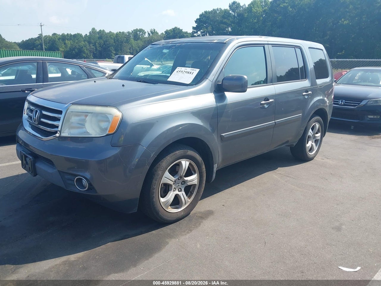 2012 HONDA PILOT EX · 2/11