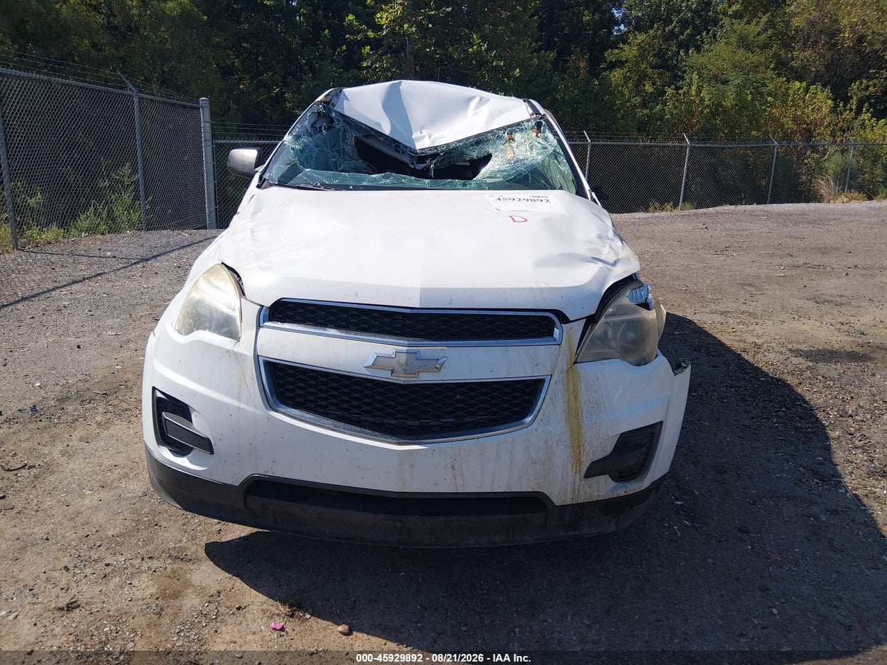 2011 CHEVROLET EQUINOX LS · 6/10