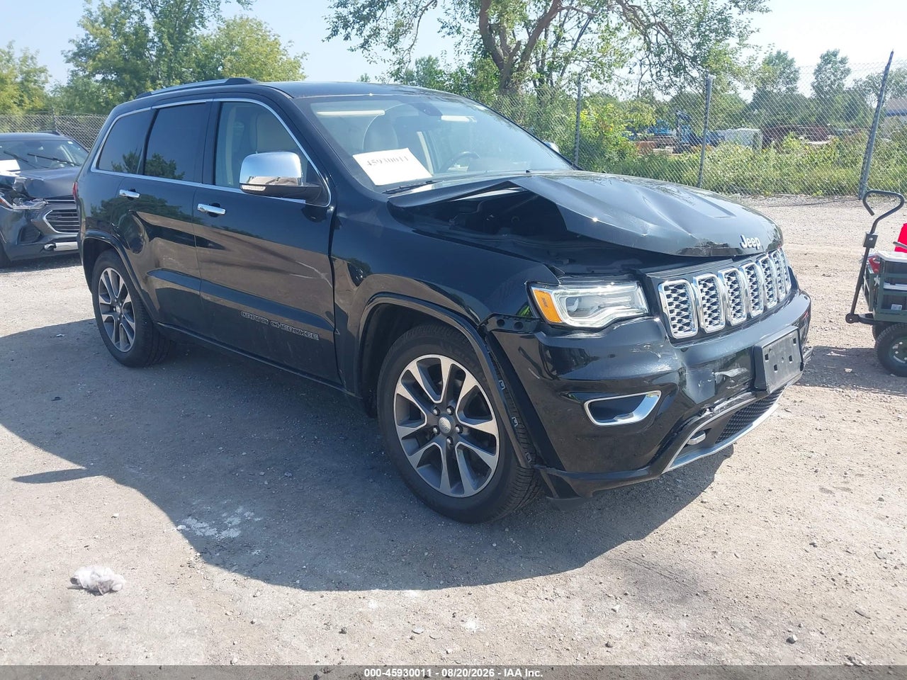 1C4RJFCG8HC****** · 2017 JEEP GRAND CHEROKEE OVERLAND