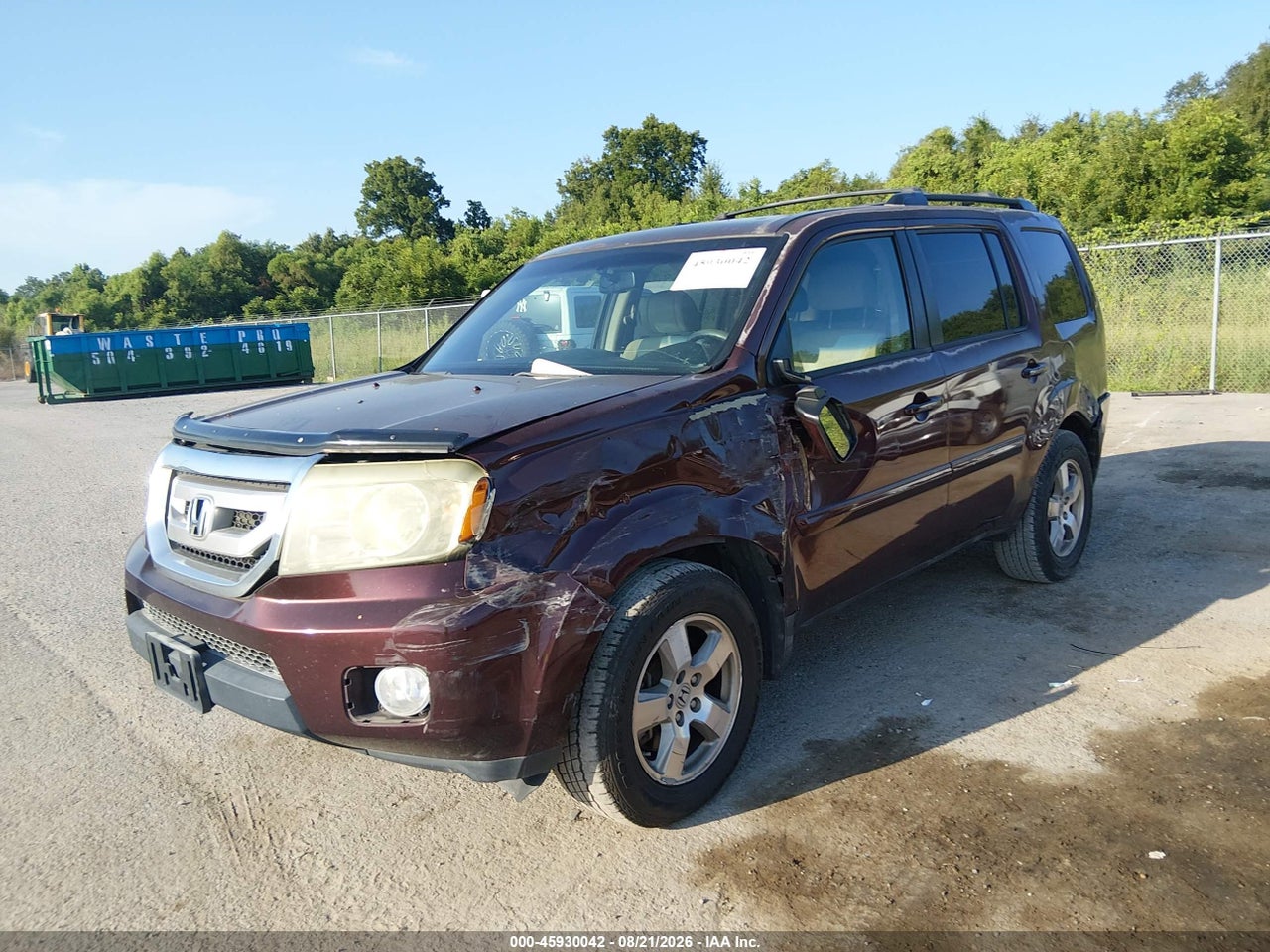 2011 HONDA PILOT EX-L · 2/11