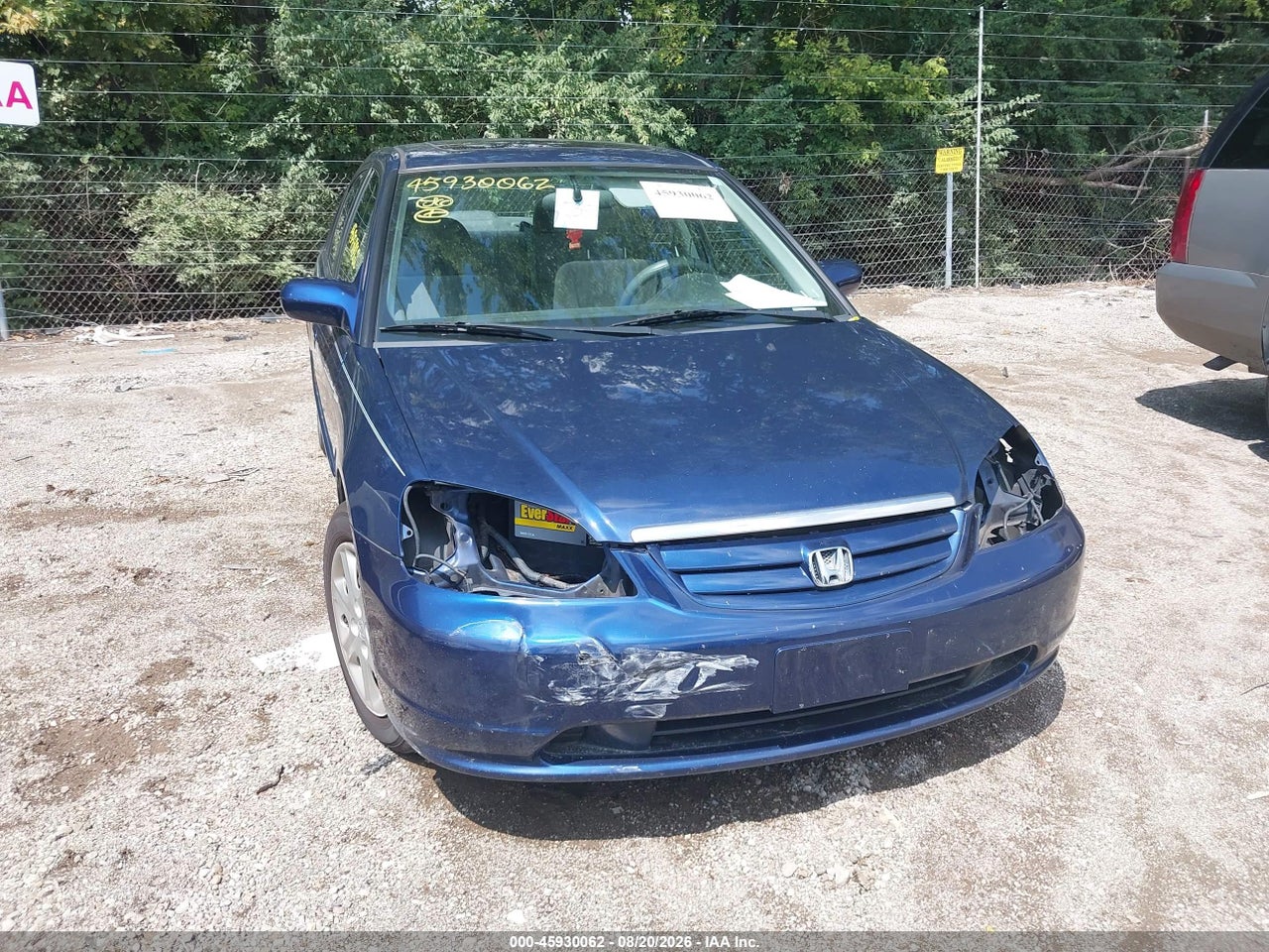1HGES26873L****** · 2003 HONDA CIVIC EX · 6/11