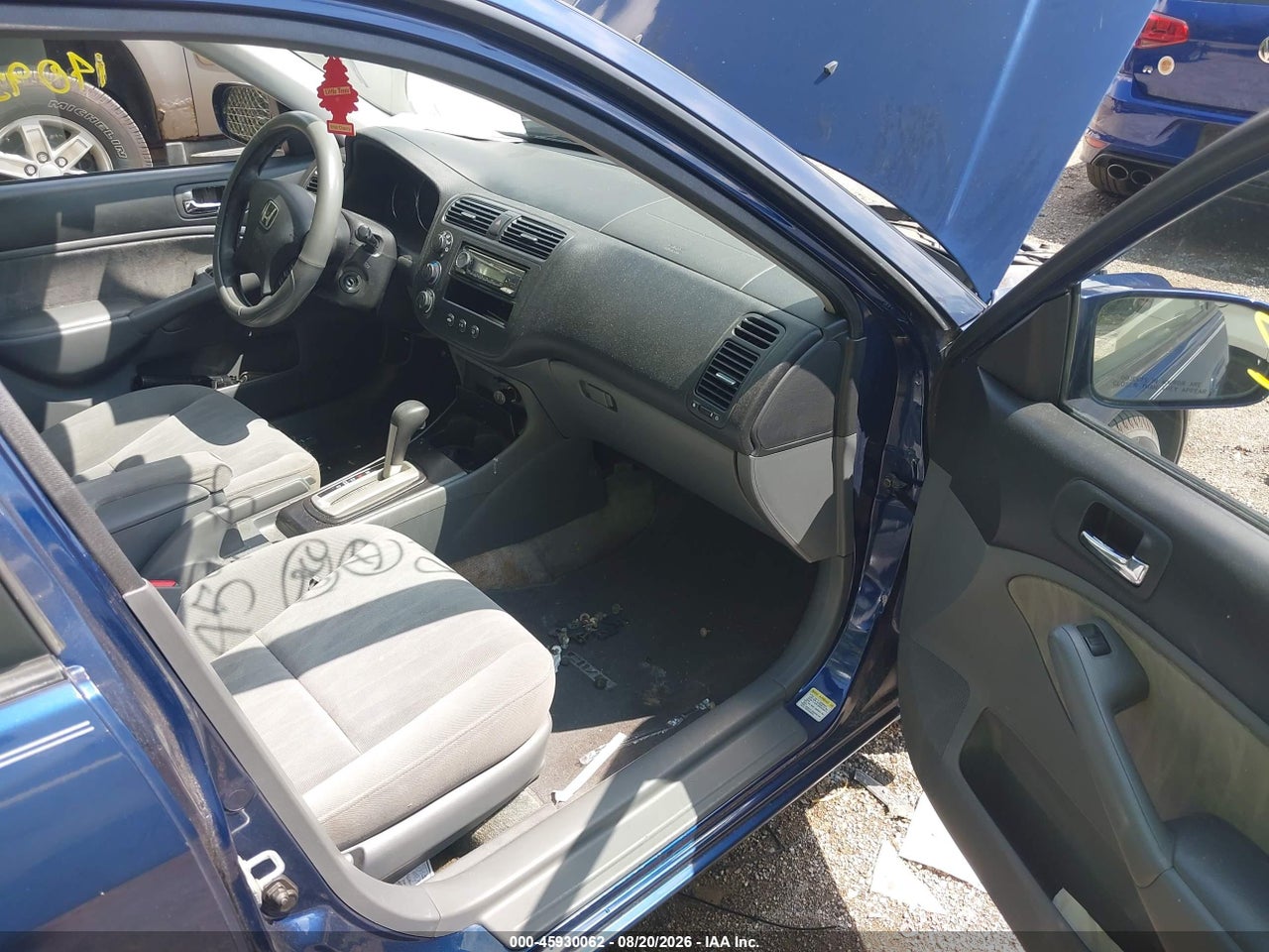 1HGES26873L****** · 2003 HONDA CIVIC EX · 5/11