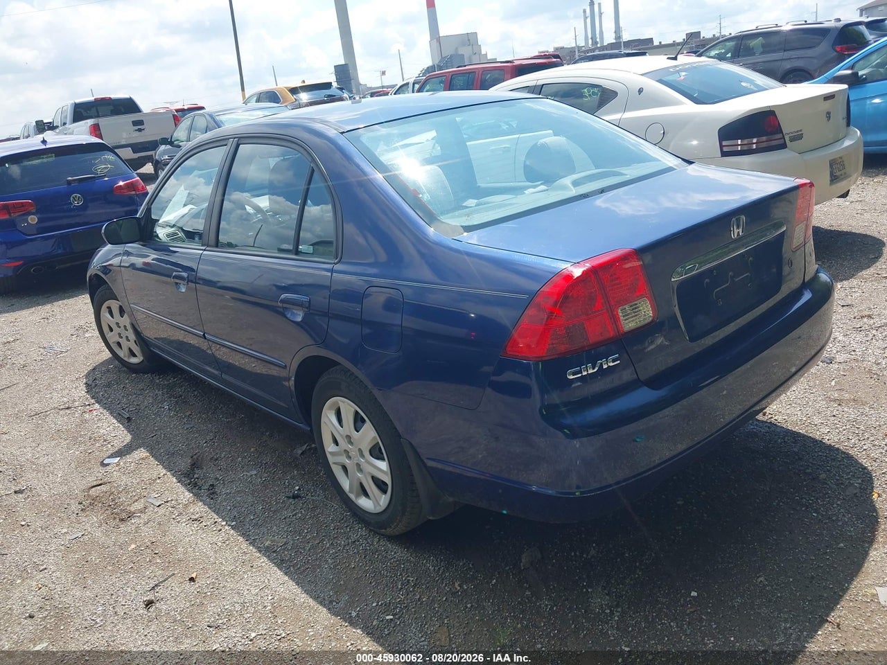 1HGES26873L****** · 2003 HONDA CIVIC EX · 3/11