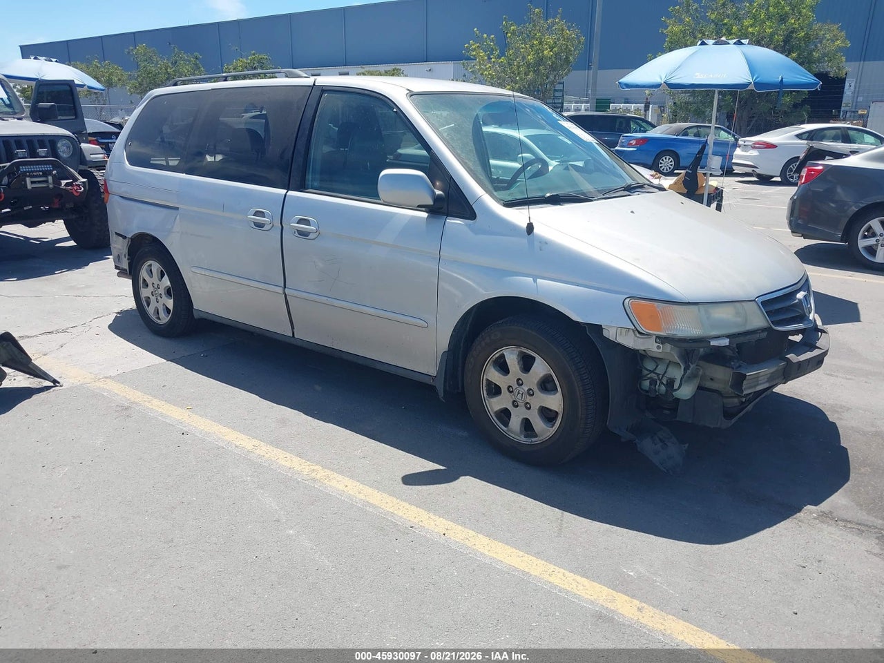 5FNRL18094B****** · 2004 HONDA ODYSSEY EX-L