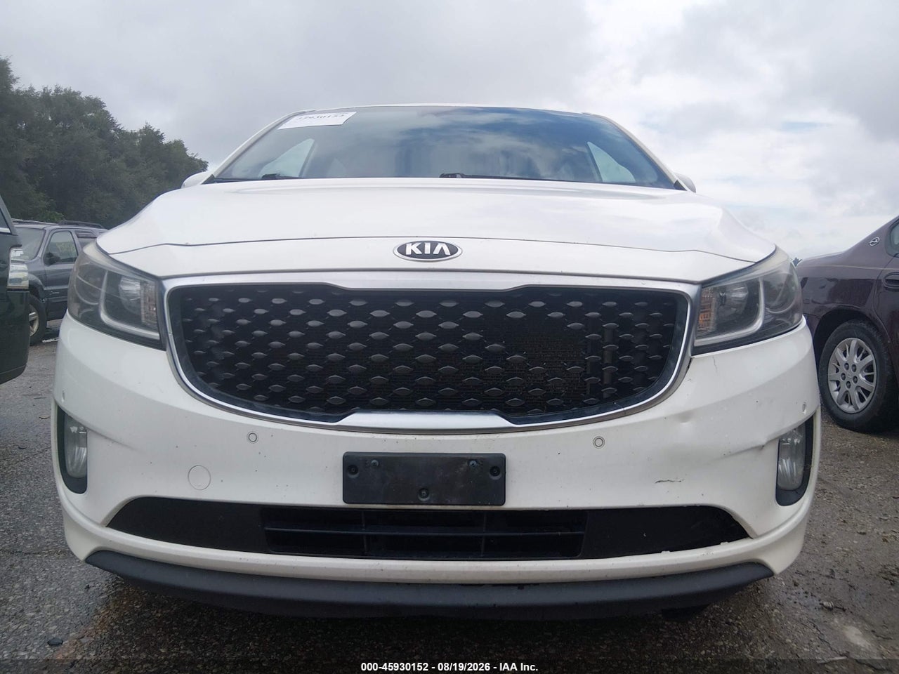 2017 KIA SEDONA EX · 6/11