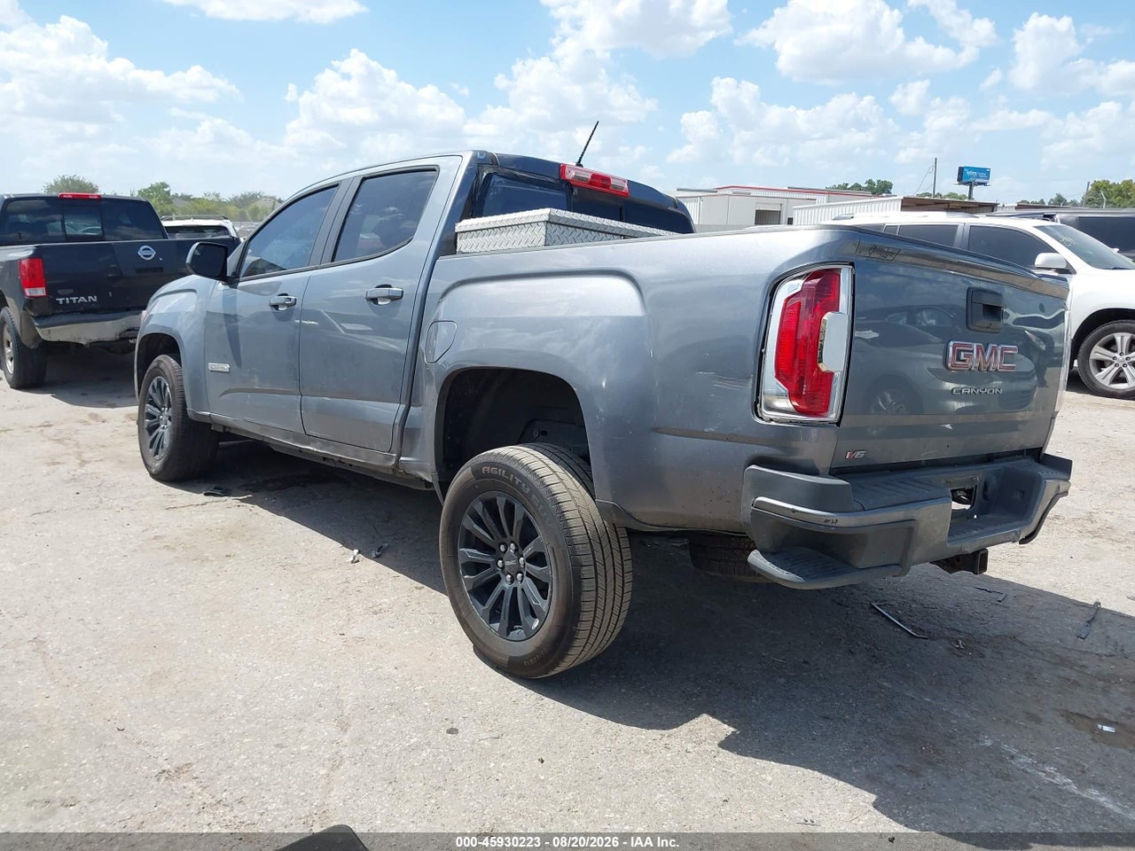 2022 GMC CANYON 2WD  SHORT BOX ELEVATION · 3/11