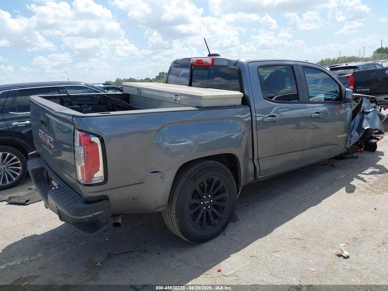 2022 GMC CANYON 2WD  SHORT BOX ELEVATION · 4/11