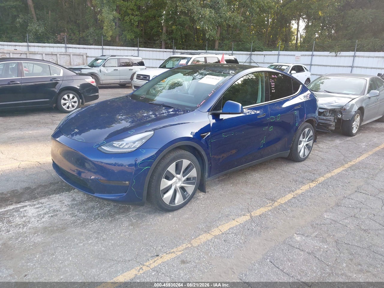 2021 TESLA MODEL Y LONG RANGE DUAL MOTOR ALL-WHEEL DRIVE · 2/11