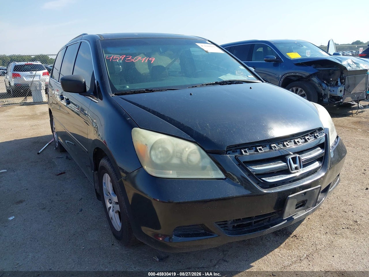 5FNRL386878****** · 2007 HONDA ODYSSEY EX-L