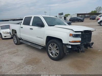 3GCPCPECXJG****** · 2018 CHEVROLET SILVERADO 1500 CUSTOM