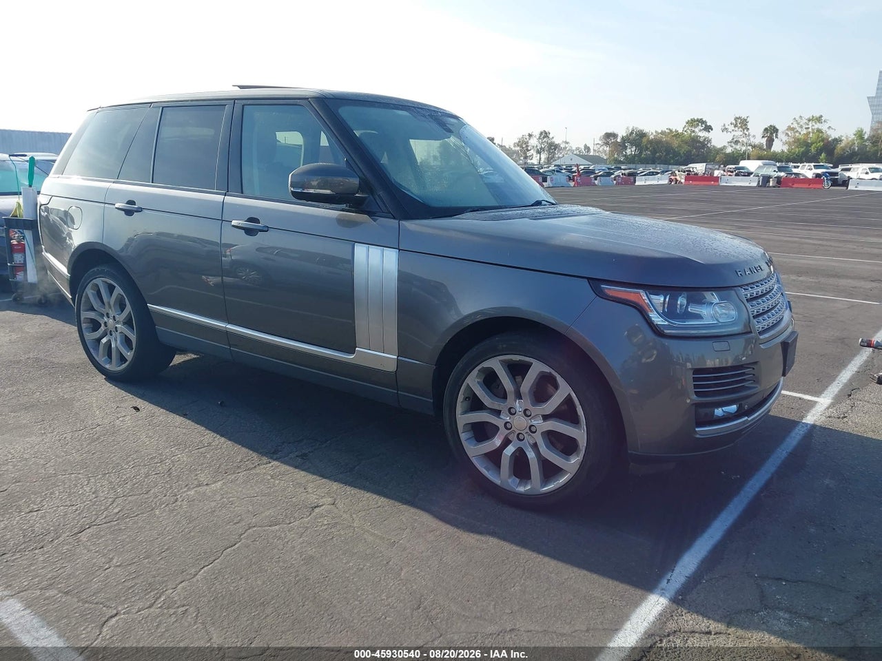 SALGS2TF4FA****** · 2015 LAND ROVER RANGE ROVER 5.0L V8 SUPERCHARGED