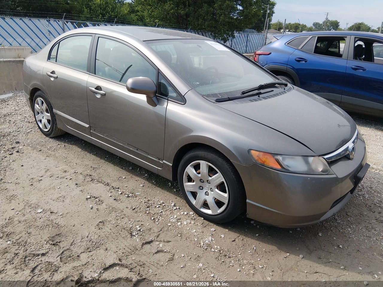 1HGFA16517L****** · 2007 HONDA CIVIC LX