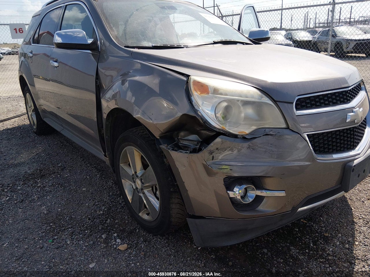 2012 CHEVROLET EQUINOX LTZ · 6/11
