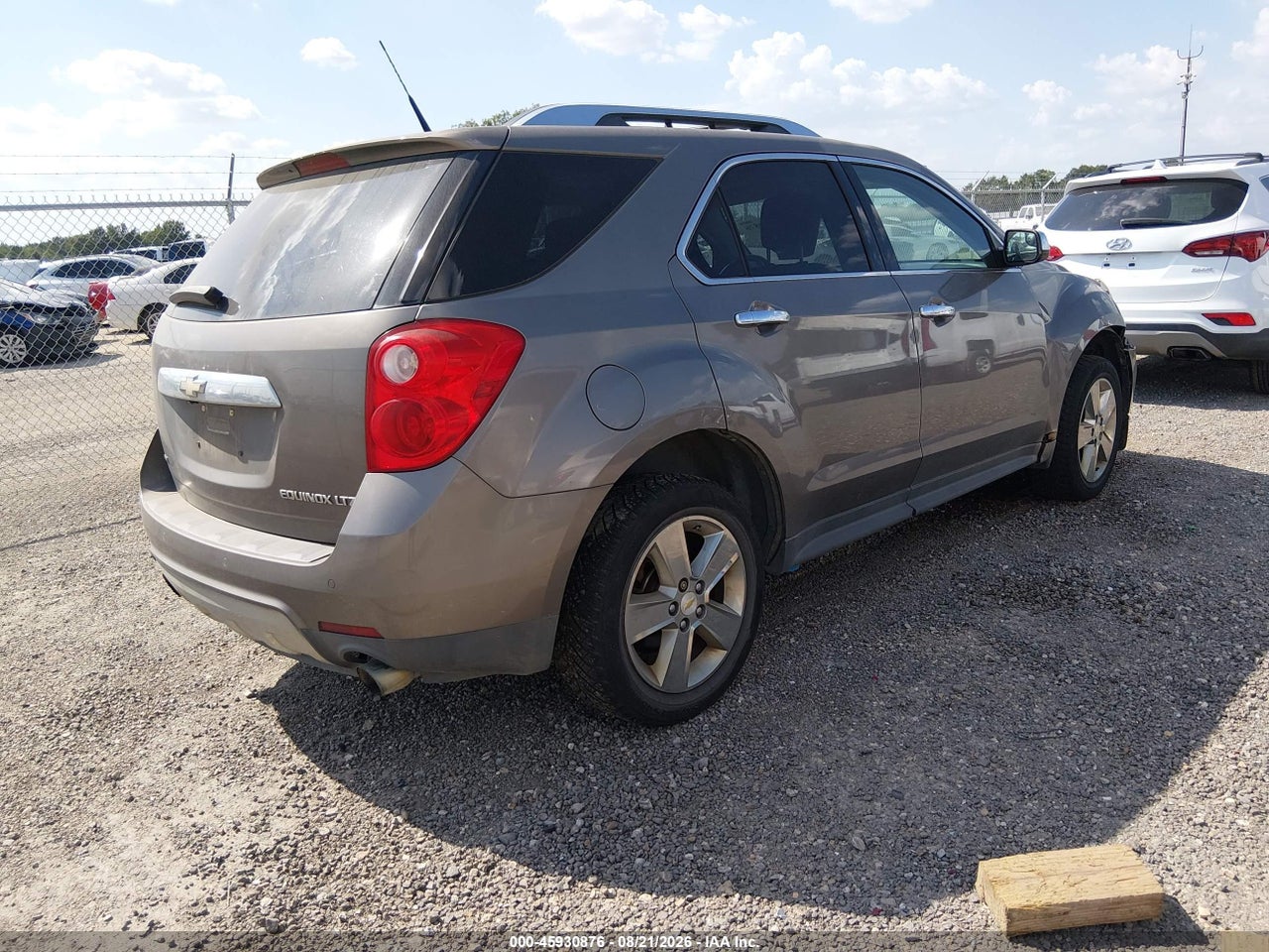 2012 CHEVROLET EQUINOX LTZ · 4/11