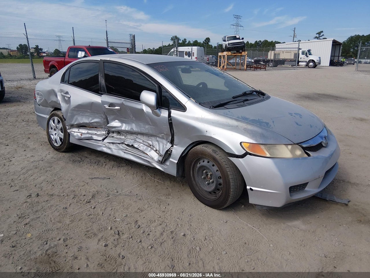 2HGFA1F5XAH****** · 2010 HONDA CIVIC LX