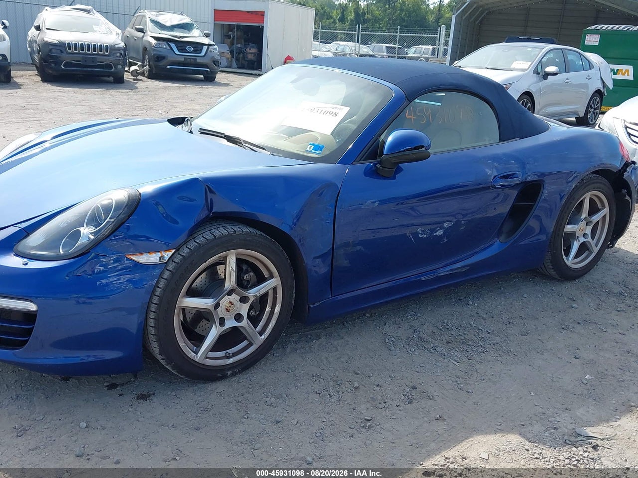 2013 PORSCHE BOXSTER · 6/11