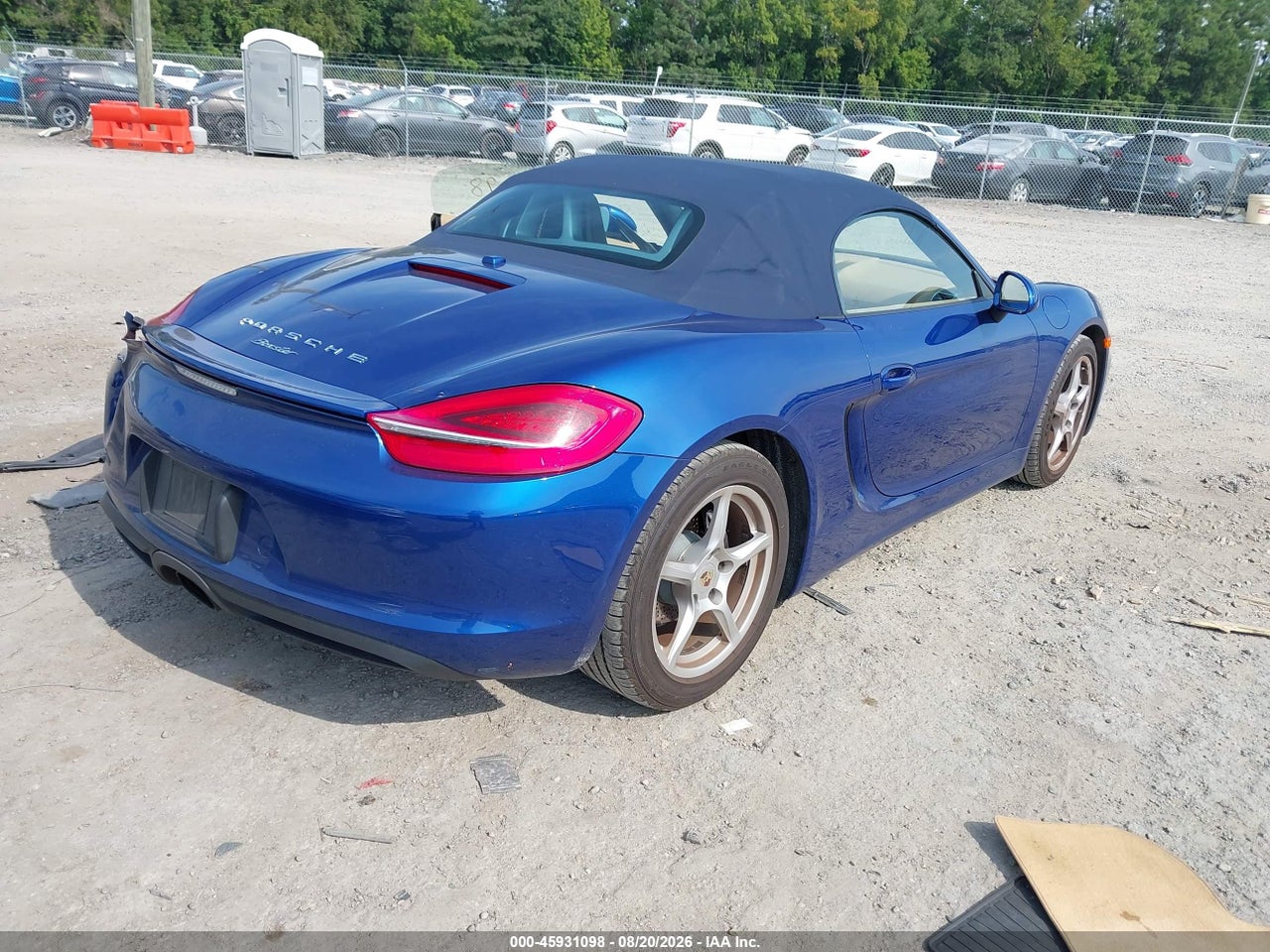 2013 PORSCHE BOXSTER · 4/11