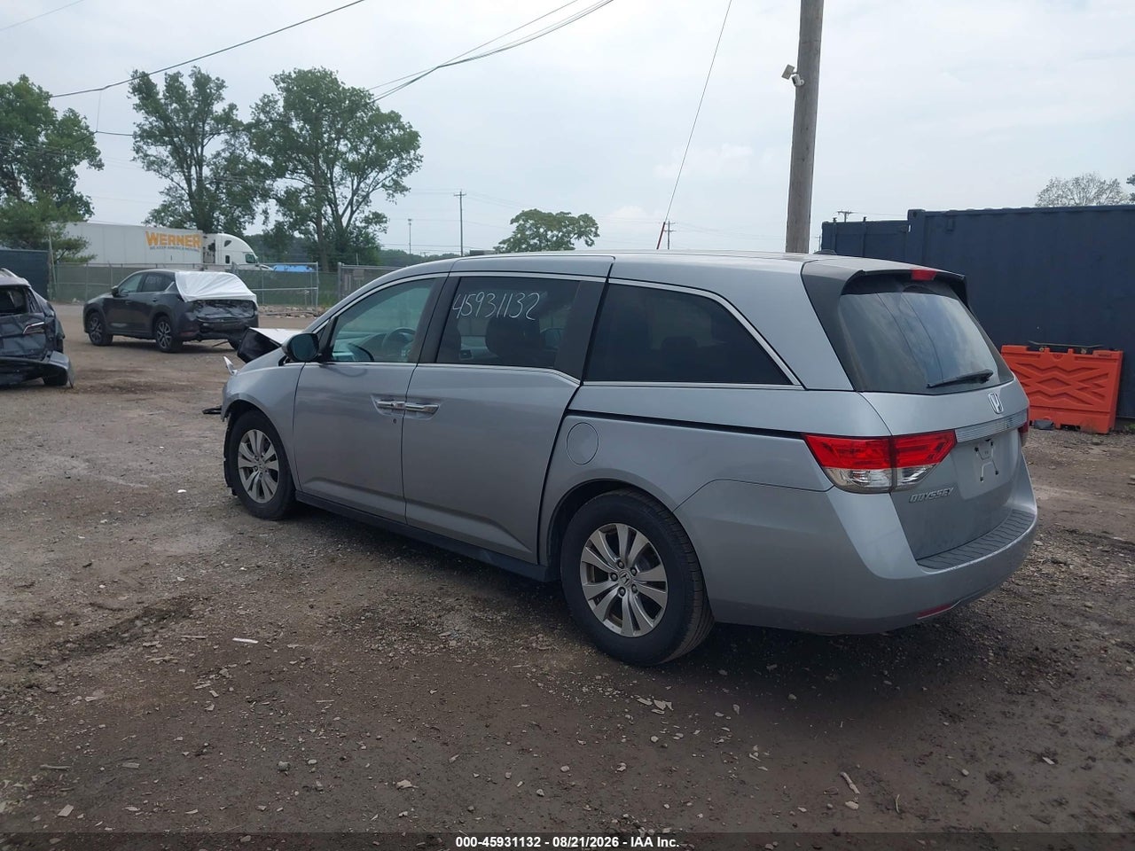 2016 HONDA ODYSSEY EX-L · 3/11