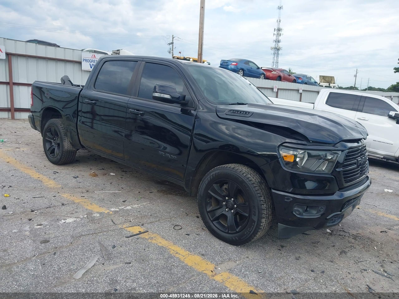 1C6SRFFT0LN****** · 2020 RAM 1500 BIG HORN  4X4 5'7 BOX