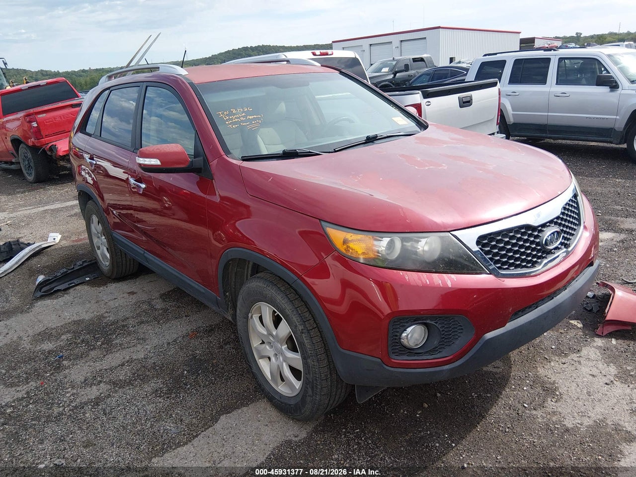 5XYKT4A10BG****** · 2011 KIA SORENTO LX