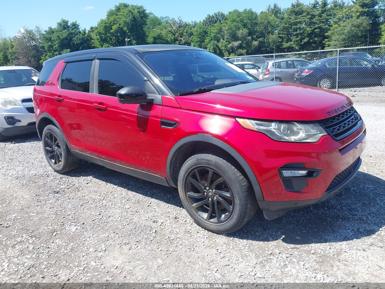 SALCR2BG4GH****** · 2016 LAND ROVER DISCOVERY SPORT HSE