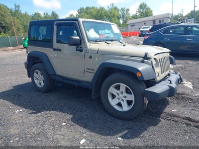 1C4AJWAG7HL****** · 2017 JEEP WRANGLER SPORT